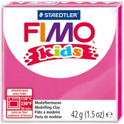 Fimo Kids boetseerklei, Roze, 42 gr