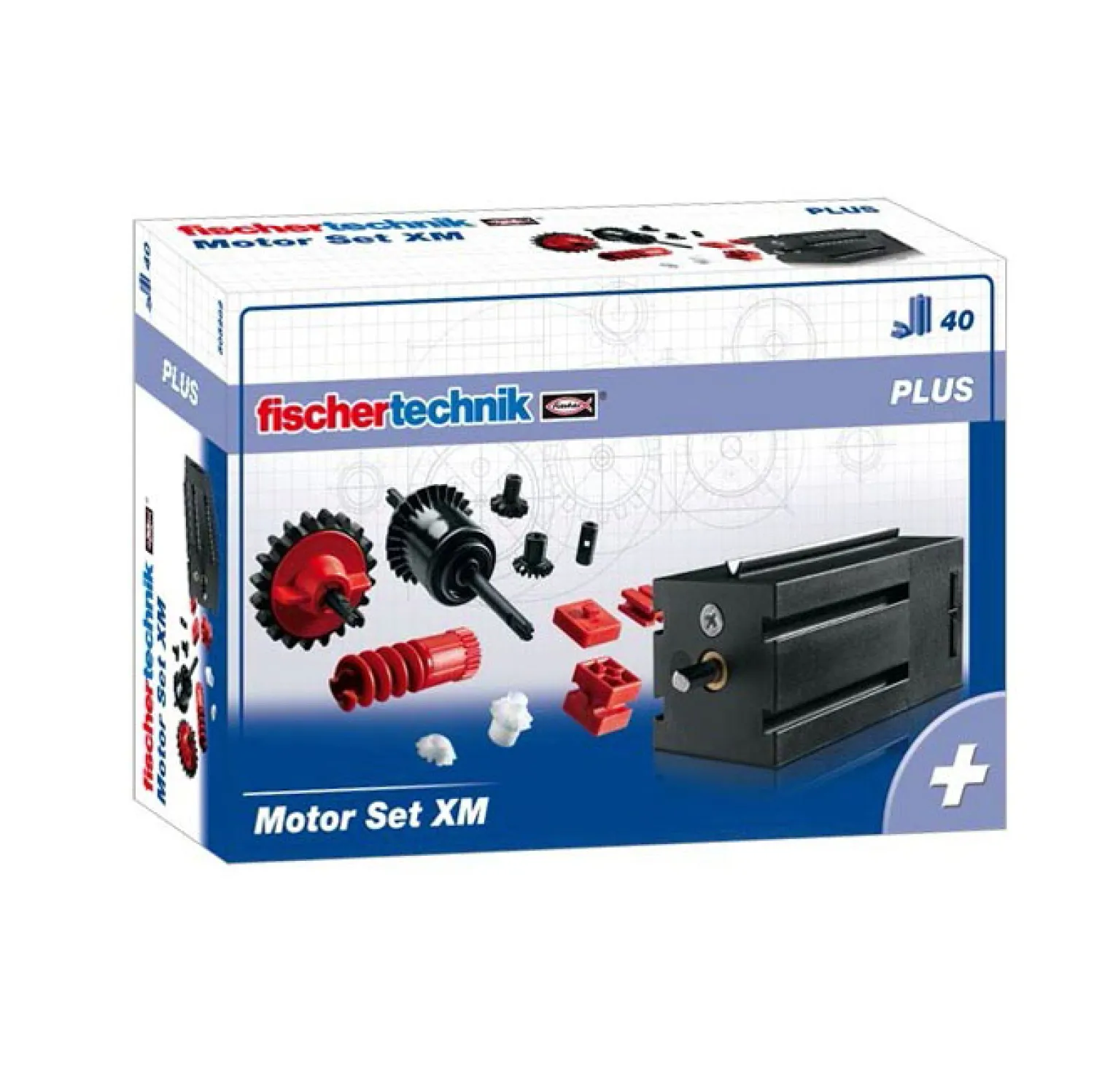 Fischertechnik Plus - Motor Set XM, 40dlg. Outlet