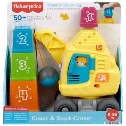 Fisher Price Tel- en Stapelkraan Hot