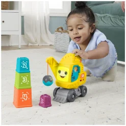 Fisher Price Tel- en Stapelkraan Hot