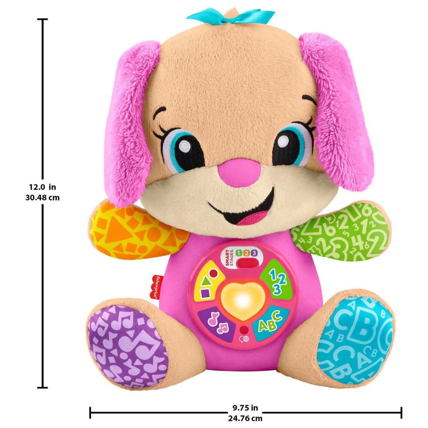 Zusje Puppy Knuffel met Geluid>Fisher Price