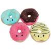 Fluffy Menu Pluche met 4 Donuts - 40cm