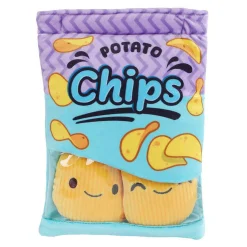 Fluffy Menu Snack Zakjes Pluche Chips - 21cm Outlet