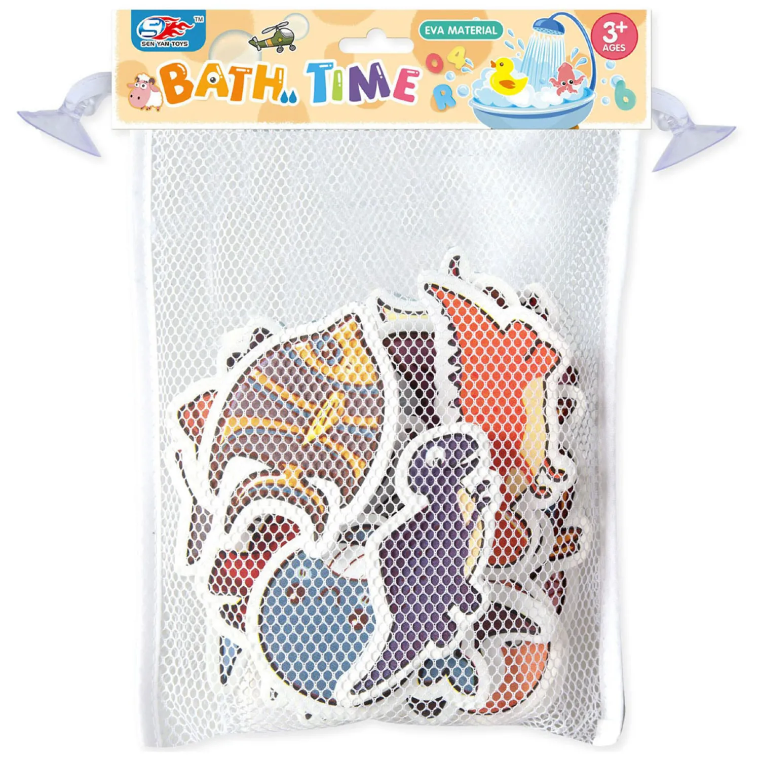 Foam Badfiguren Dino's & Zeedieren, 18st.- Online