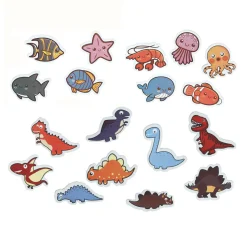 Foam Badfiguren Dino's & Zeedieren, 18st.- Online