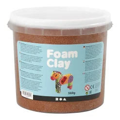 Foam Clay - Bruin, 560gr. Best