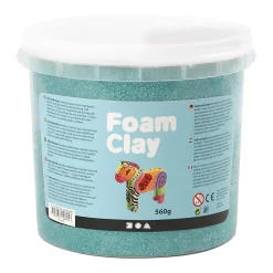 - Donkergroen, 560gr.-Foam Clay Outlet