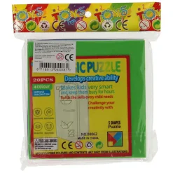 Foam Tangrampuzzels, 4st.- Discount