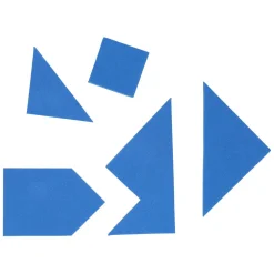 Foam Tangrampuzzels, 4st.- Discount