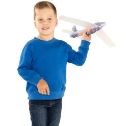 Foam Vliegtuig Jumbo, 45cm>Johntoy New