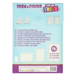 Fotolijstjes Tekenen & Kleuren, 4 stuks-Wins Holland