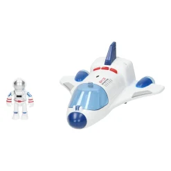 Frictie Ruimte Spaceshuttle met Licht en Geluid- New