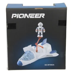 Frictie Ruimte Spaceshuttle met Licht en Geluid- New