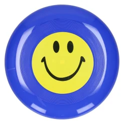 Frisbee met Lachgezicht Blauw Hot