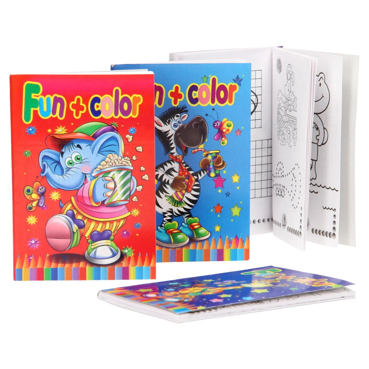 Boek Specials Nederland BV Fun & Color Kleur- en Spelletjesboekje New