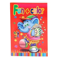 Boek Specials Nederland BV Fun & Color Kleur- en Spelletjesboekje New