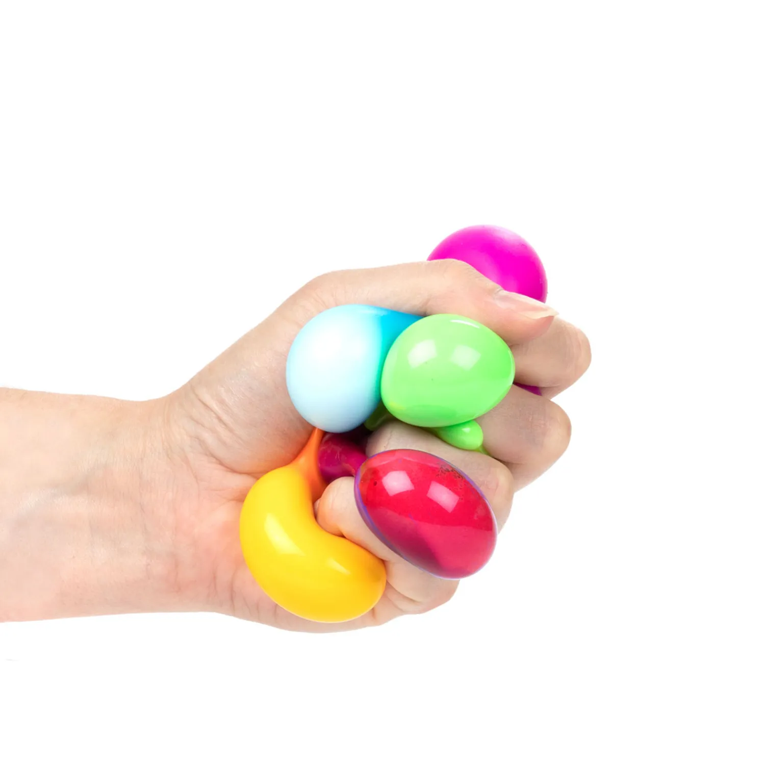 Fun Mini Knijpballen Stickeezz in Koker, 5st.>Toi-Toys Sale