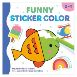 Funny Sticker Color - 2-4 jaar>Deltas Best