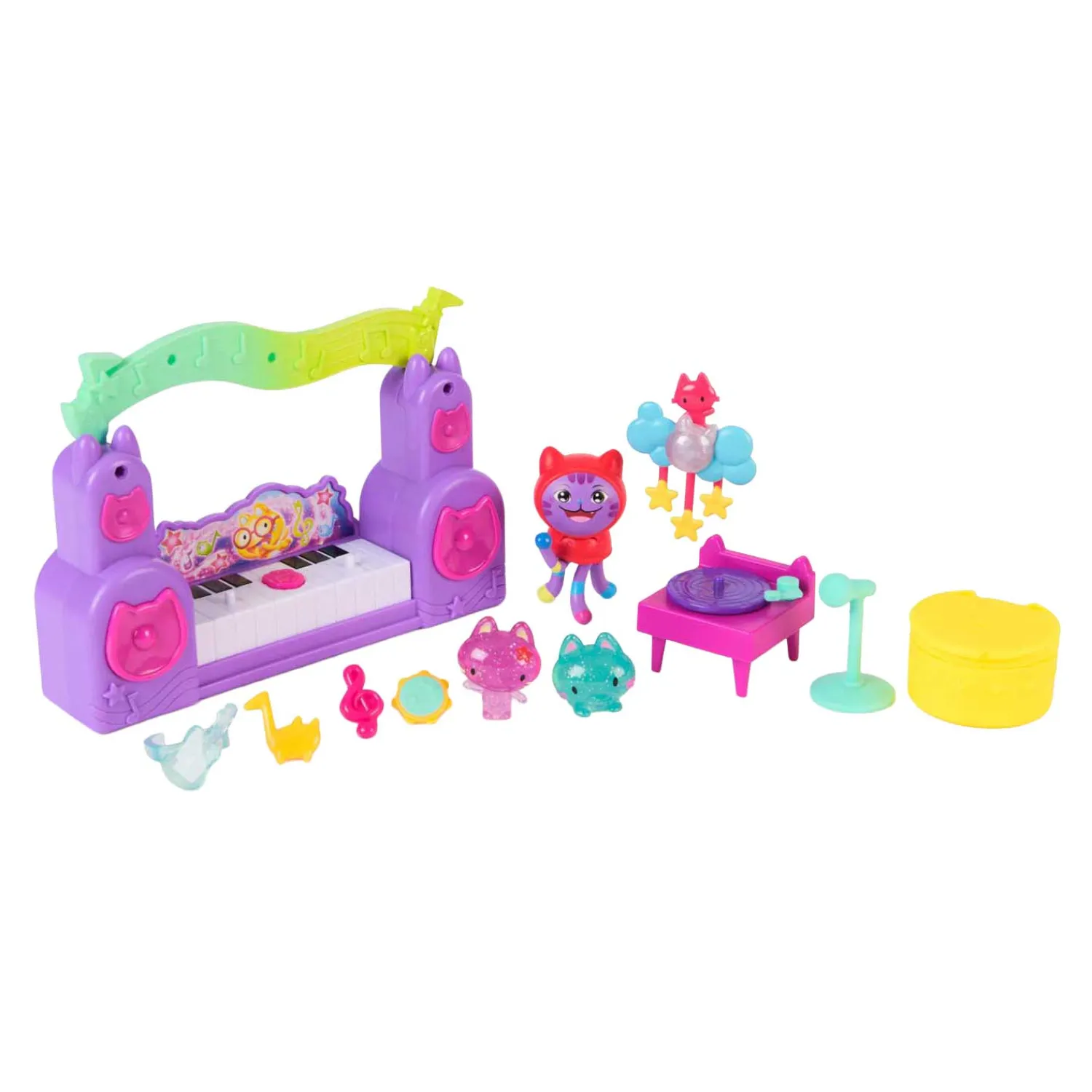 Gabby's Poppenhuis - DJ Kattenkruid Muziek Speelset>Spin Master