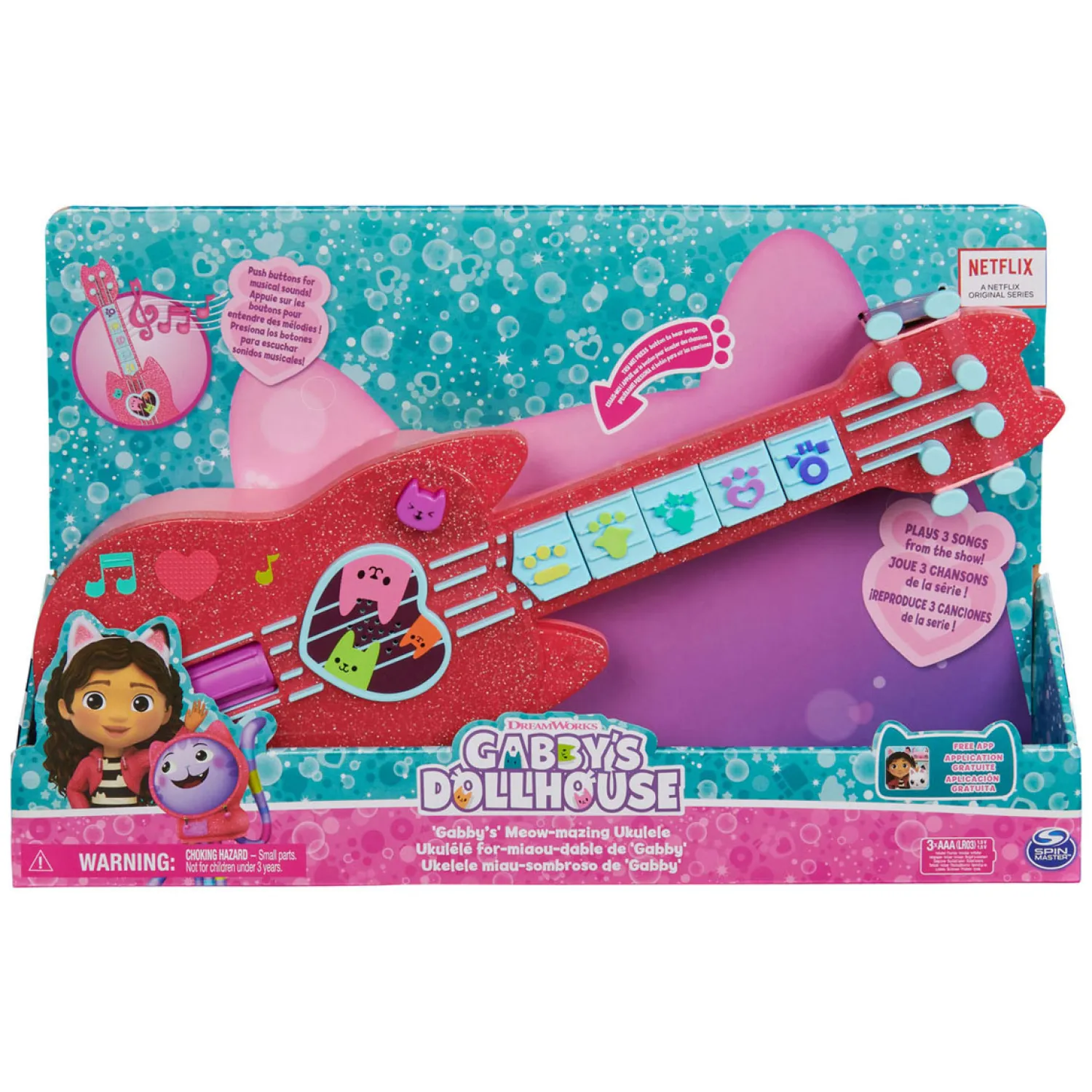 Gabby's Poppenhuis - Gabby's Ukulele>Spin Master Clearance
