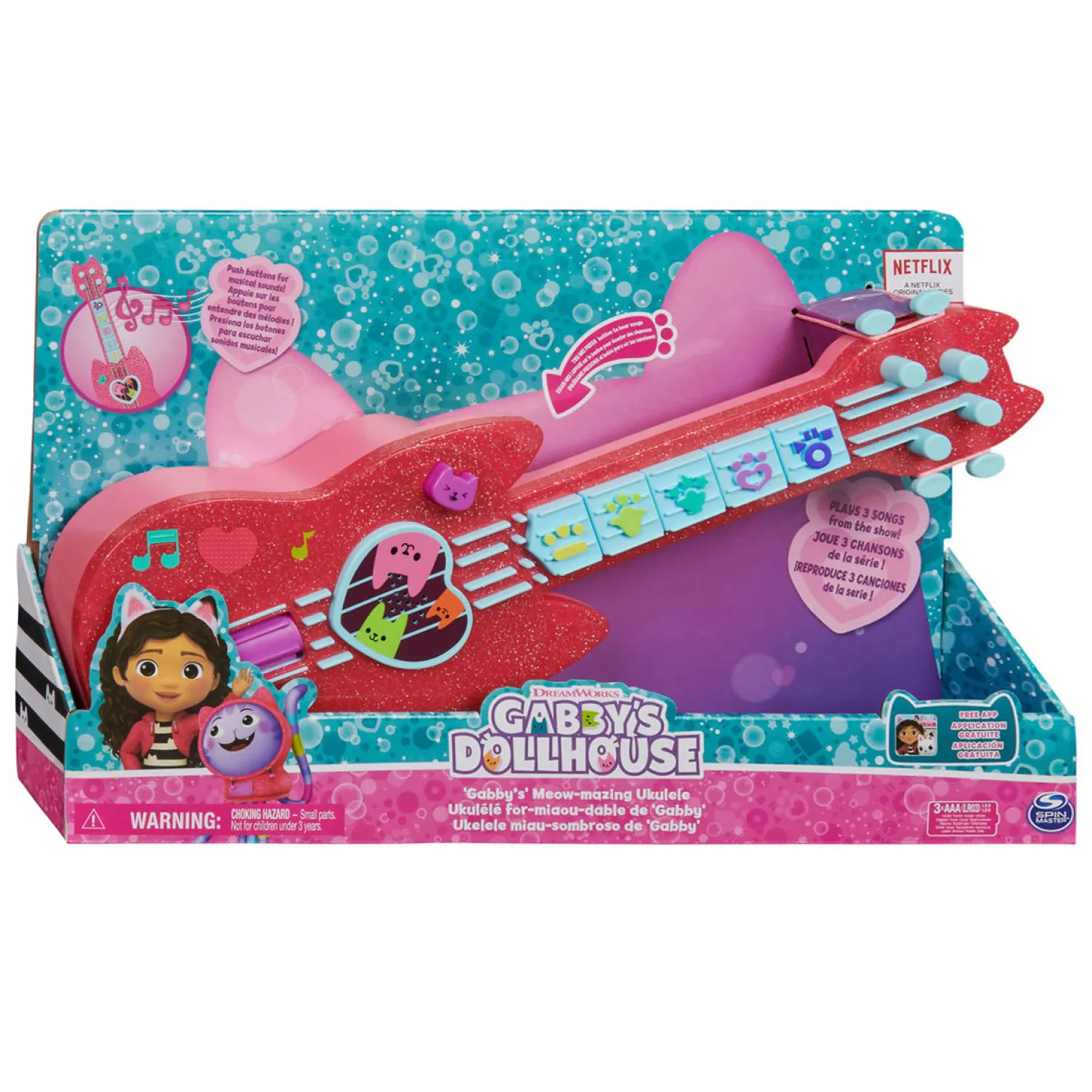 Gabby's Poppenhuis - Gabby's Ukulele>Spin Master Clearance