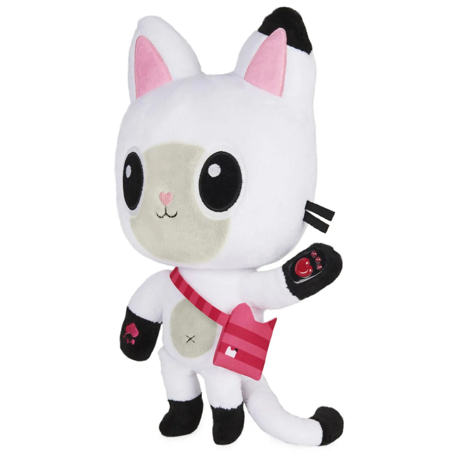 Spin Master Gabby's Poppenhuis - Pandy Poek Knuffel met Geluid, 30cm Clearance