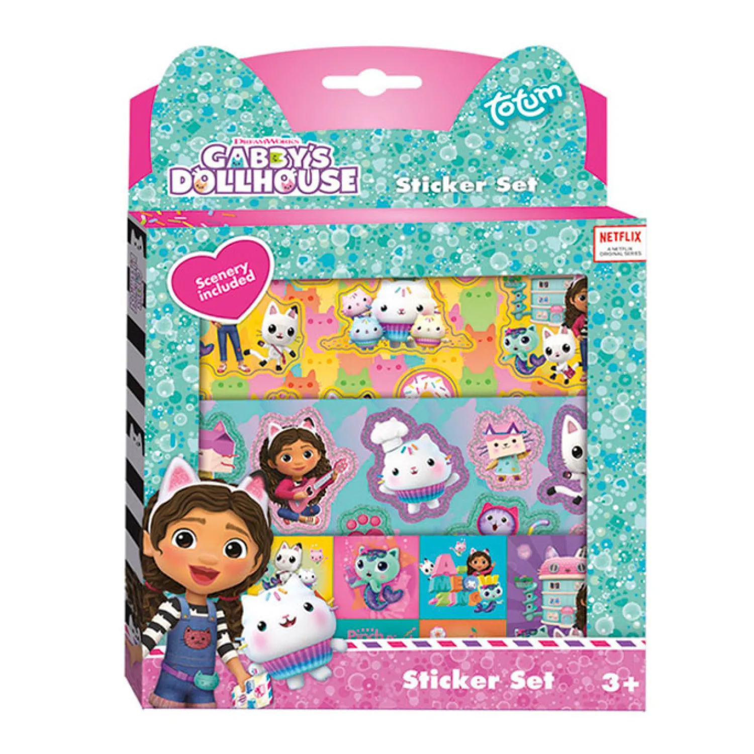 Gabby's Poppenhuis - Stickerset>Totum
