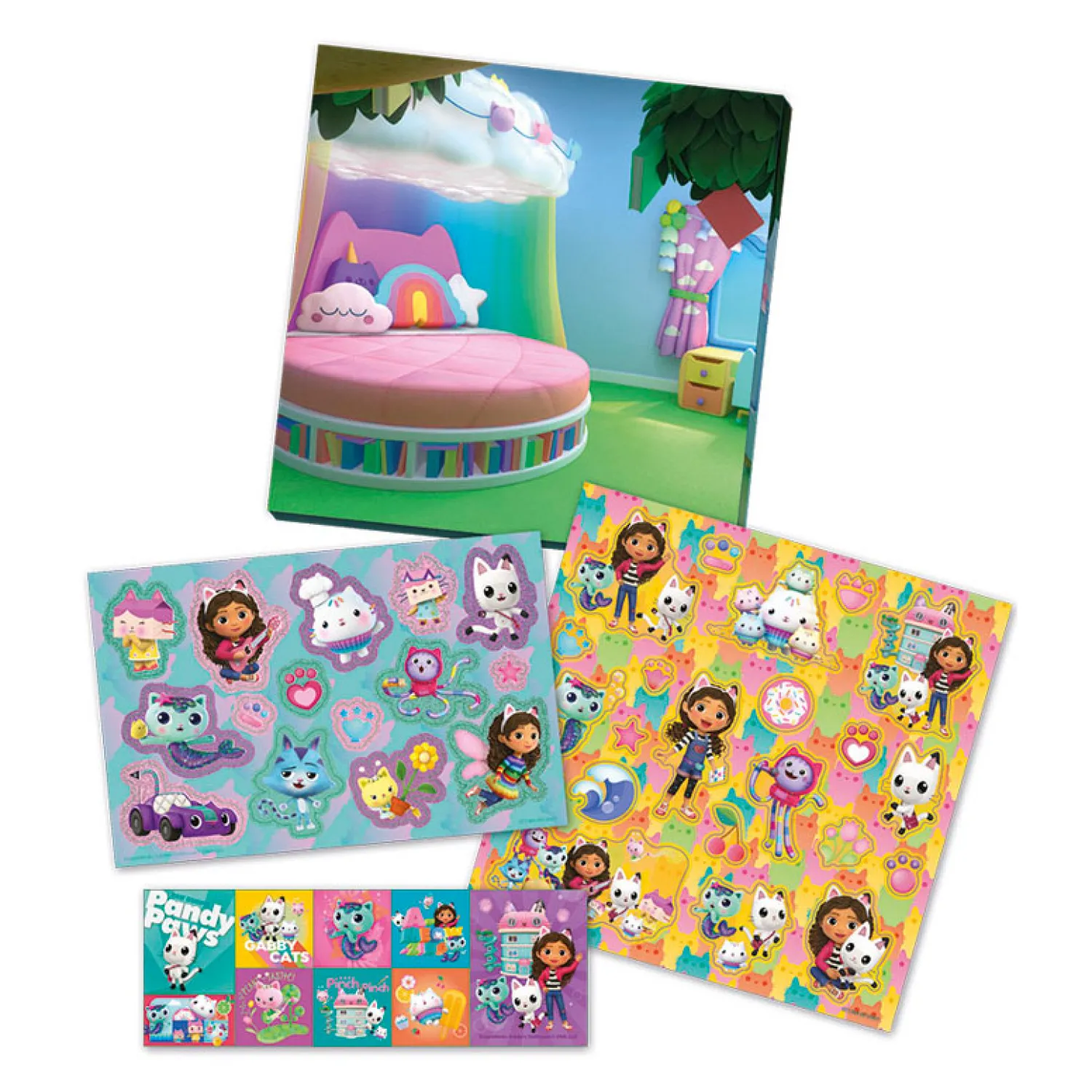 Gabby's Poppenhuis - Stickerset>Totum