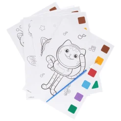 Gabby's Poppenhuis Schilderen met Water - 10 Kleurplaten- Best