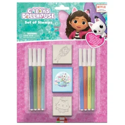 Gabby's Poppenhuis  Stempelset, 11dlg.>Multiprint Hot
