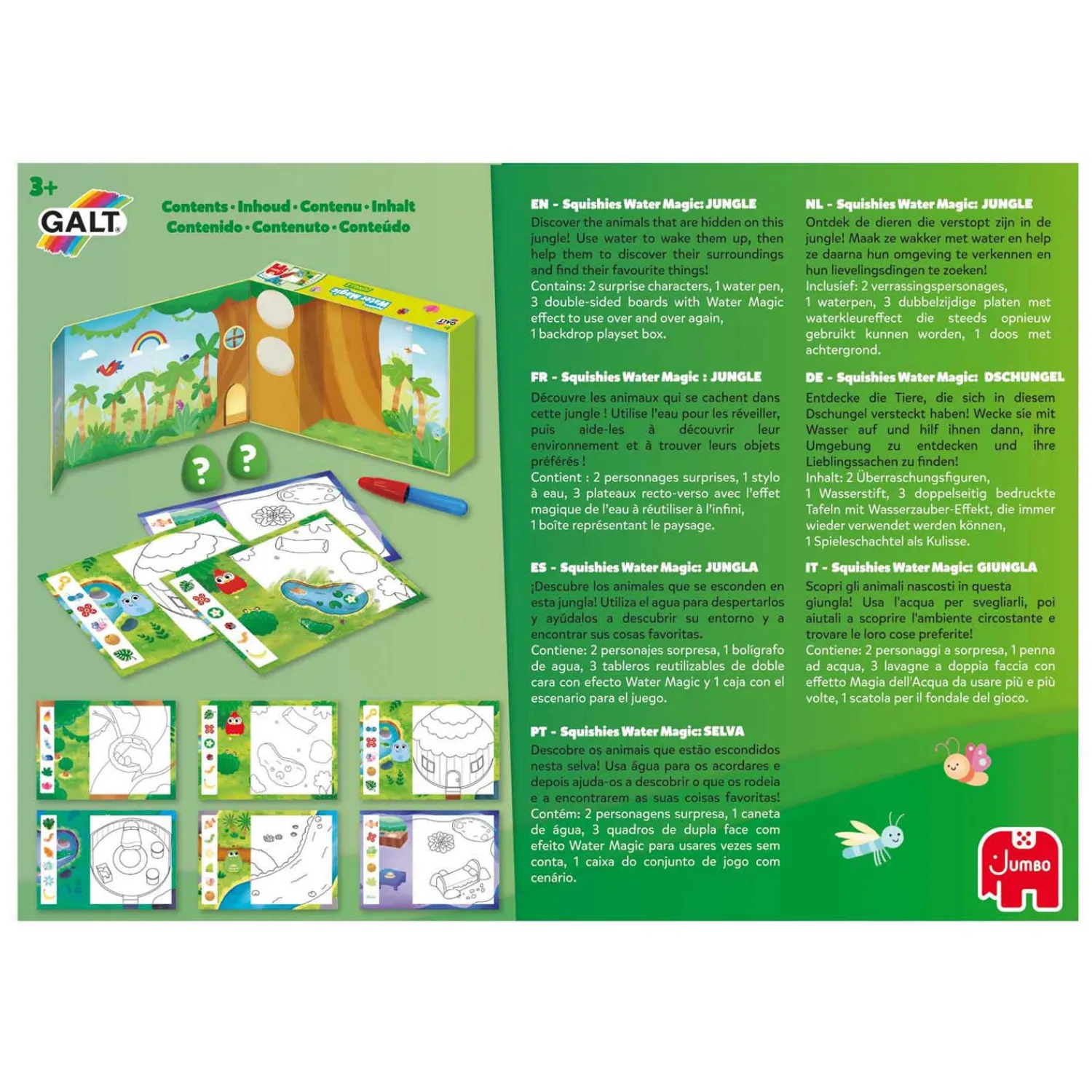 Galt - Water Magic Squishies Jungle-Jumbo Online