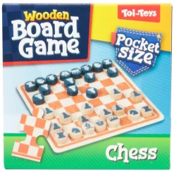 Games Mini Houten Bordspel Schaken>Toi-Toys Discount