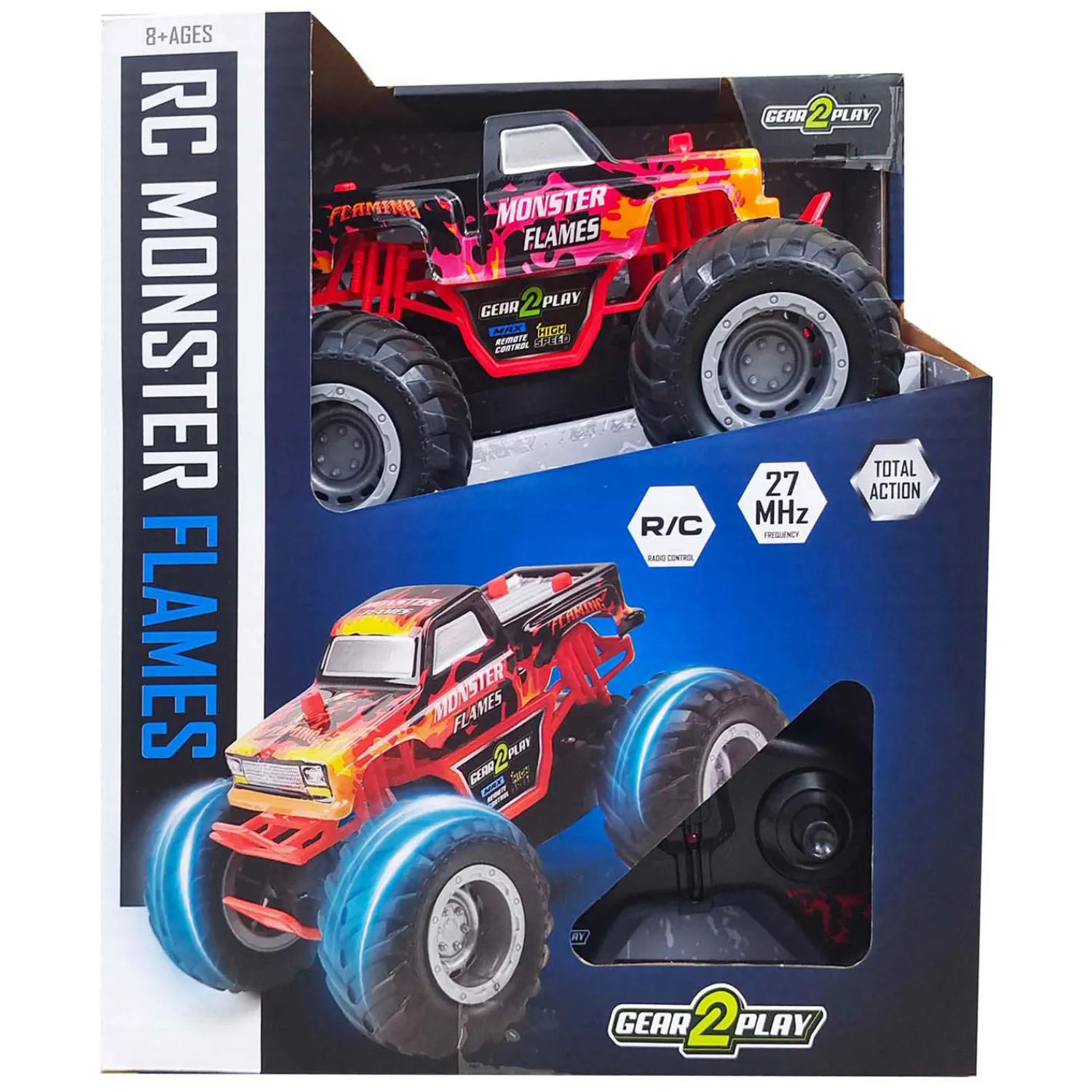RC Bestuurbare Auto Monster Flames-Gear2play New