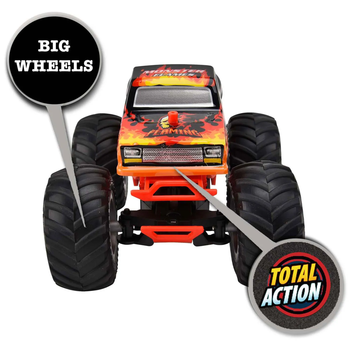RC Bestuurbare Auto Monster Flames-Gear2play New