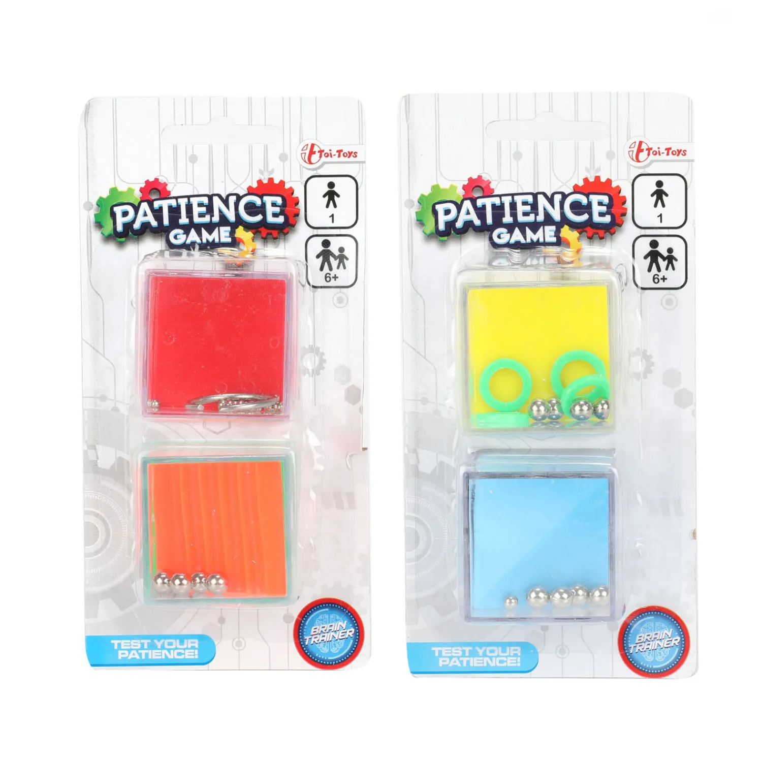 Geduldspel Fidget Kubus, 2st.-Toi-Toys Clearance