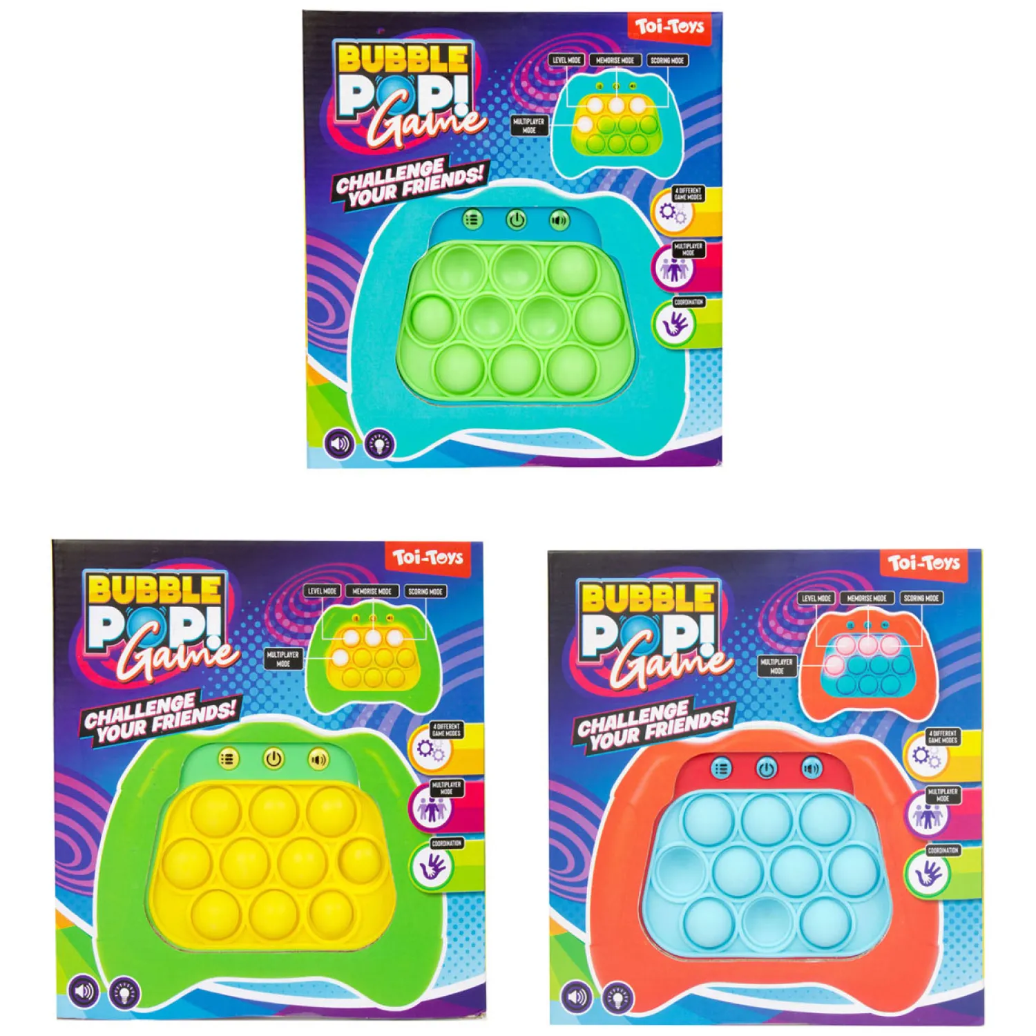 Toi-Toys Geheugenspel Bubble Pops Controller Outlet