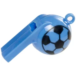 Gekleurd Voetbalfluitje- Best