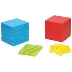 Gekleurde Blokjes met Opbergdoos - 121dlg-