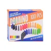Johntoy Gekleurde Dominostenen, 100dlg. Online