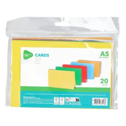 Gekleurde Kaarten A5, 20st.> Best
