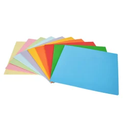 Creative Craft Group Gekleurde Vouwblaadjes, 15x15cm, 120st. Clearance