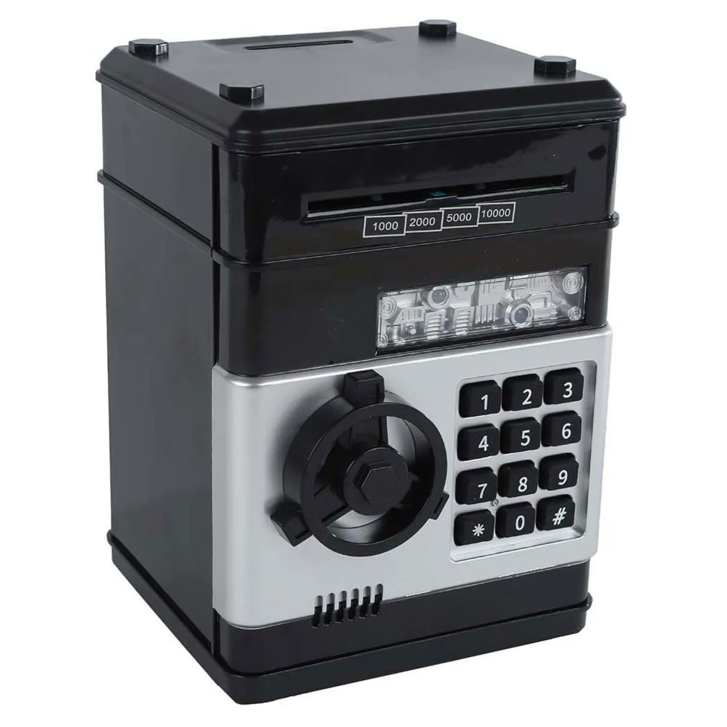 Geldkluis met Geheime Code Zwart, 19,5cm> Online