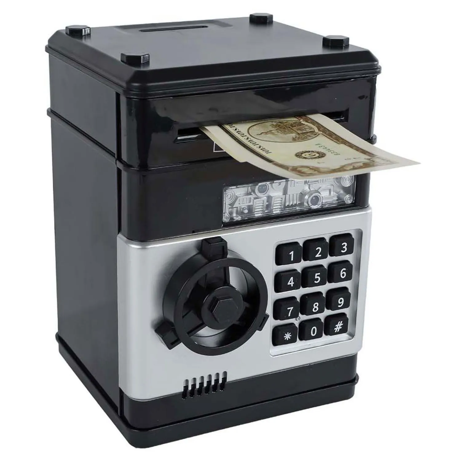 Geldkluis met Geheime Code Zwart, 19,5cm> Online