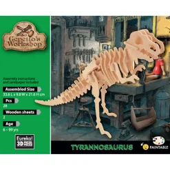 Gepetto's Workshop Houten Bouwpakket 3D - Tyrannosaurus>Eureka Outlet