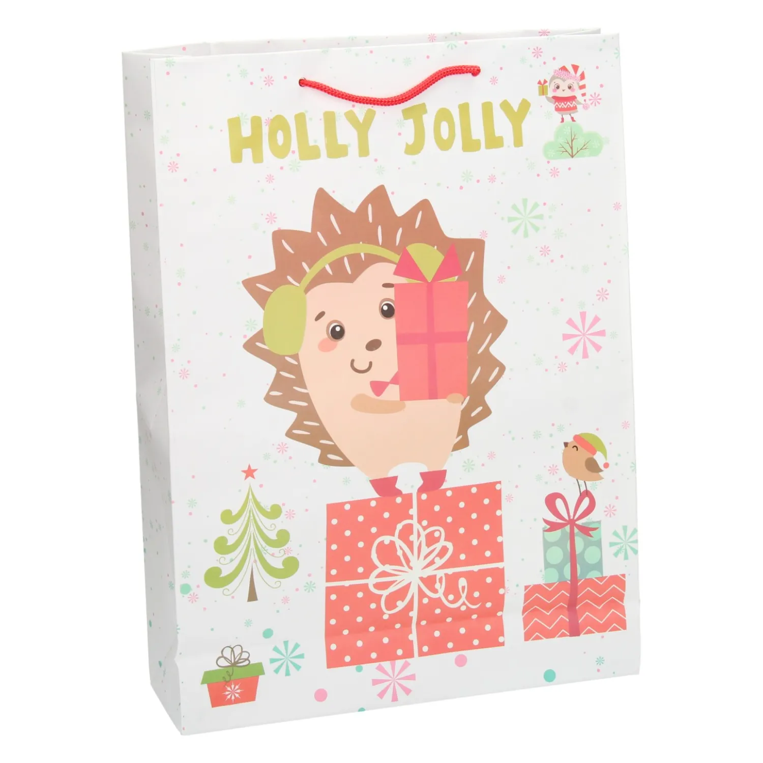 Geschenktas Kerst, 34cm Discount