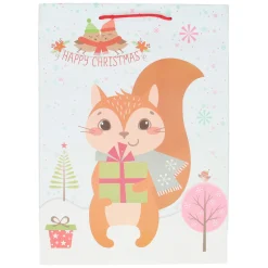 Geschenktas Kerst, 34cm Discount