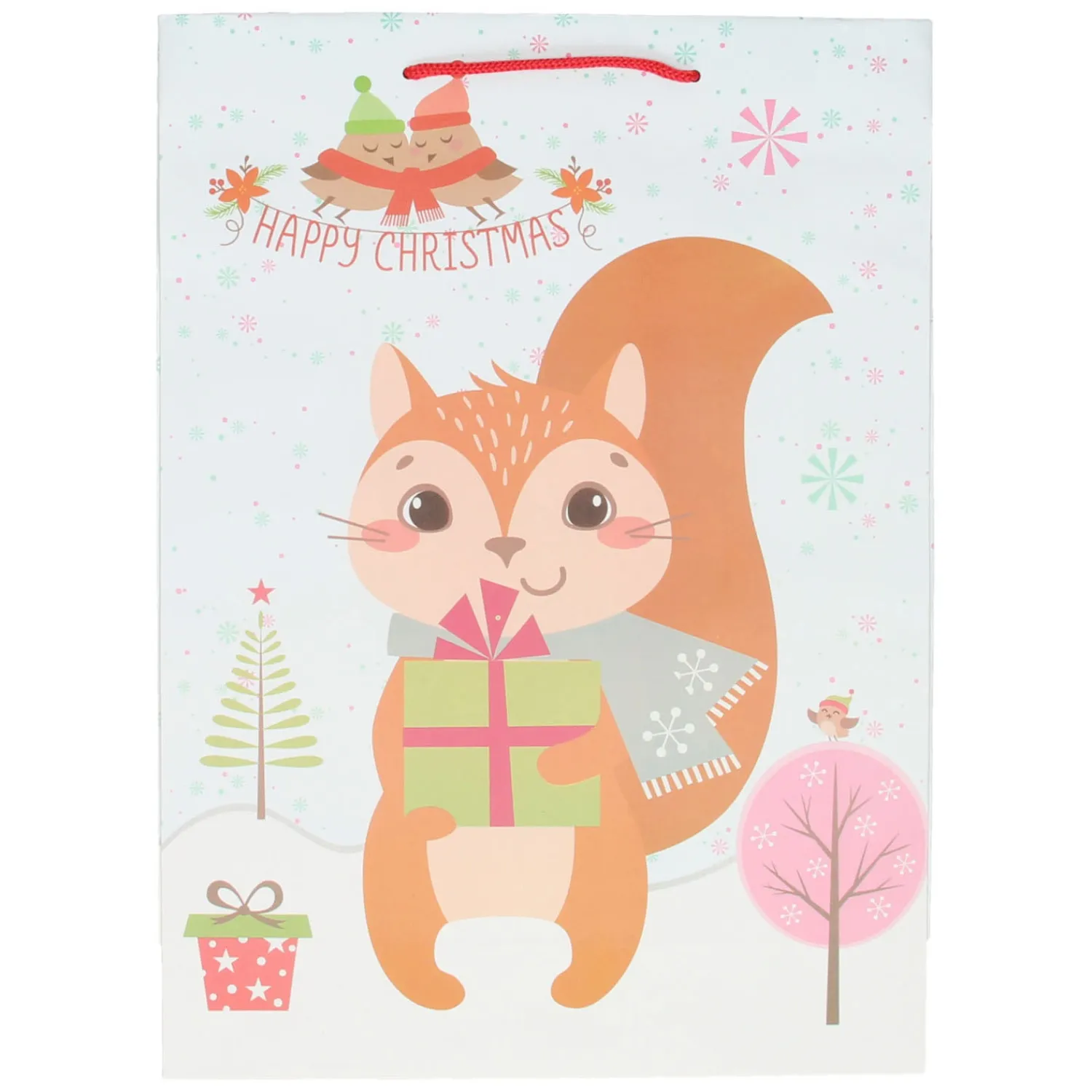 Geschenktas Kerst, 34cm Discount