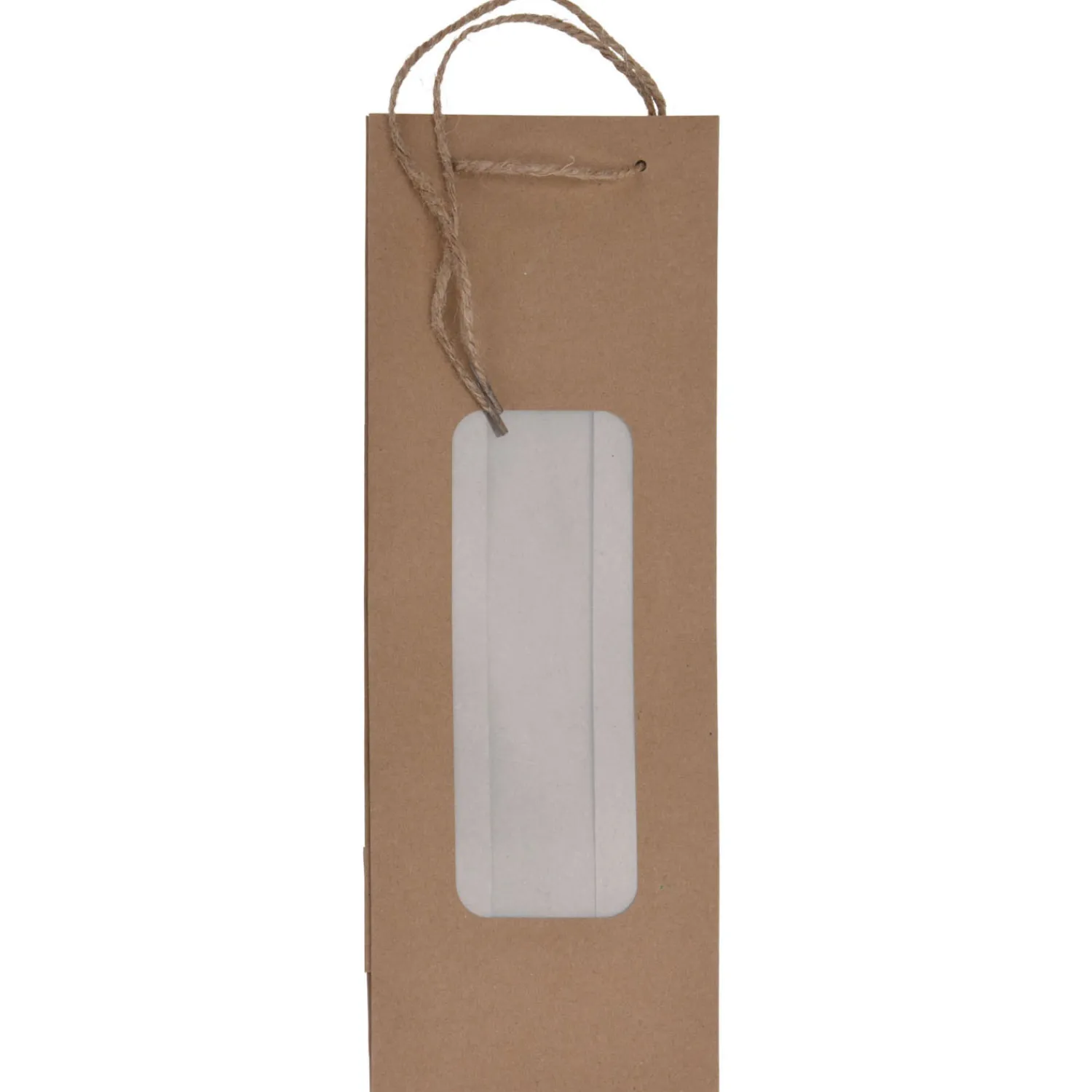 Geschenktas met Raam Voor Fles> Hot