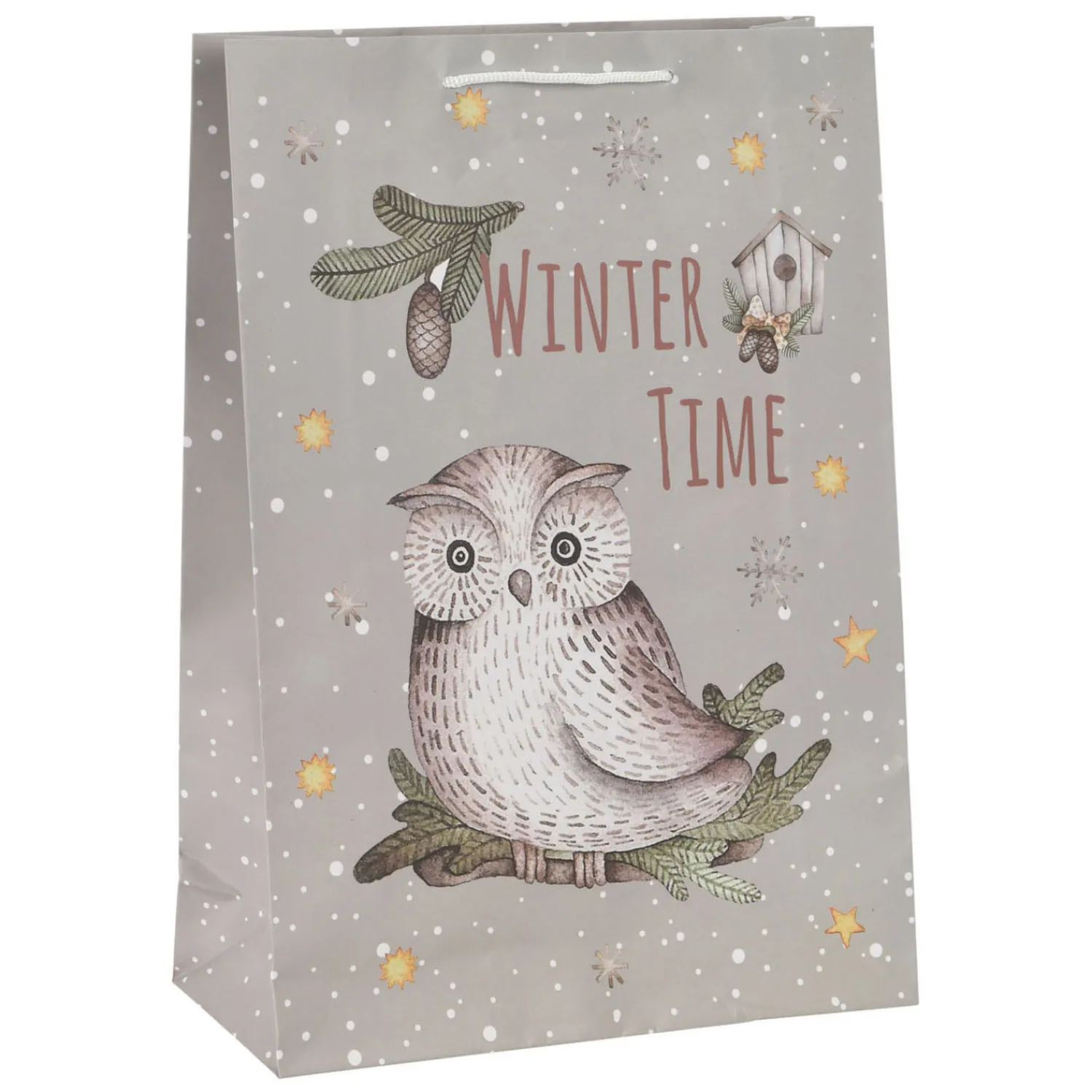 Geschenktas Winter 23cm, 24st.- Best