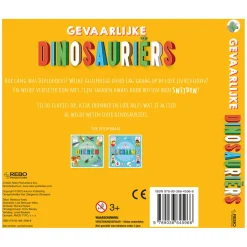 Rebo Publishers Gevaarlijke Dinosauriers Flapjesboek Clearance